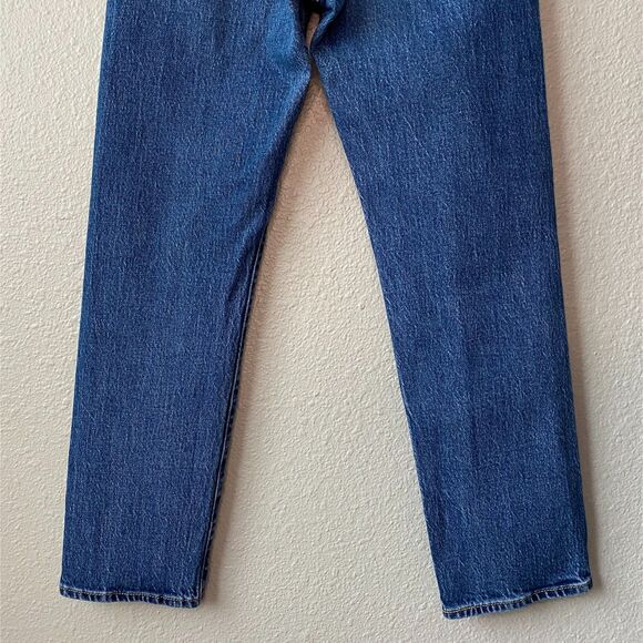 Levi's Wedgie Straight Jeans Salsa Charleston Outlasted Dark Wash - Picture 7 of 9